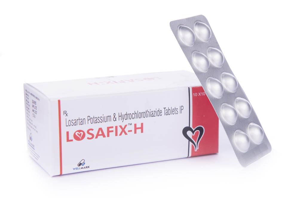 LOSAFIX-H - Losartan 50mg + Hydrochlorthiazide 12.5mg | Intralife Pharmaceuticals
