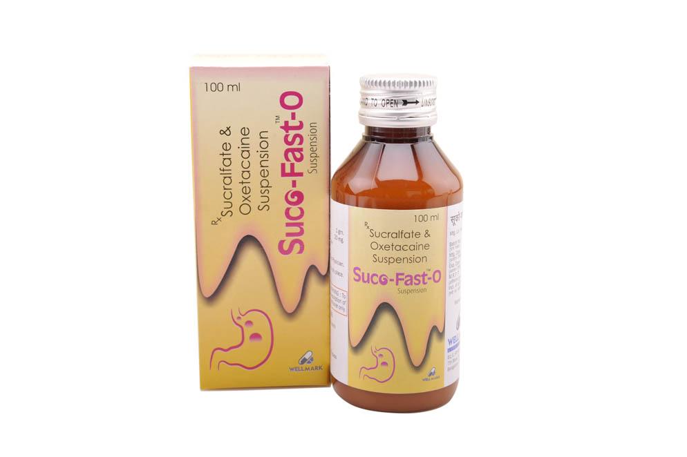 SUCO-FAST-O - Sucralfate 1gm + Oxetacaine 20mg | Intralife Pharmaceuticals