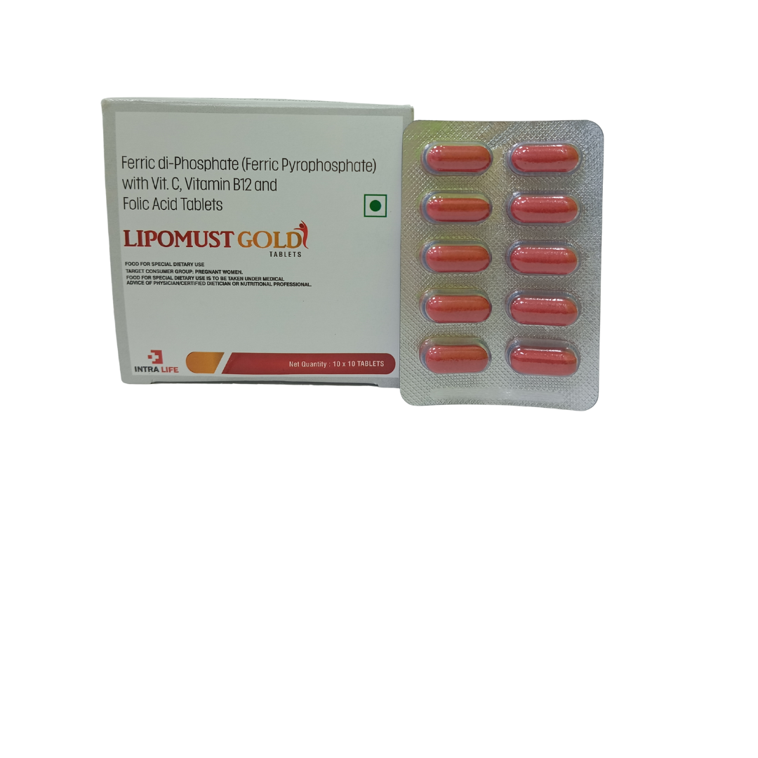 LIPOMUST GOLD TAB