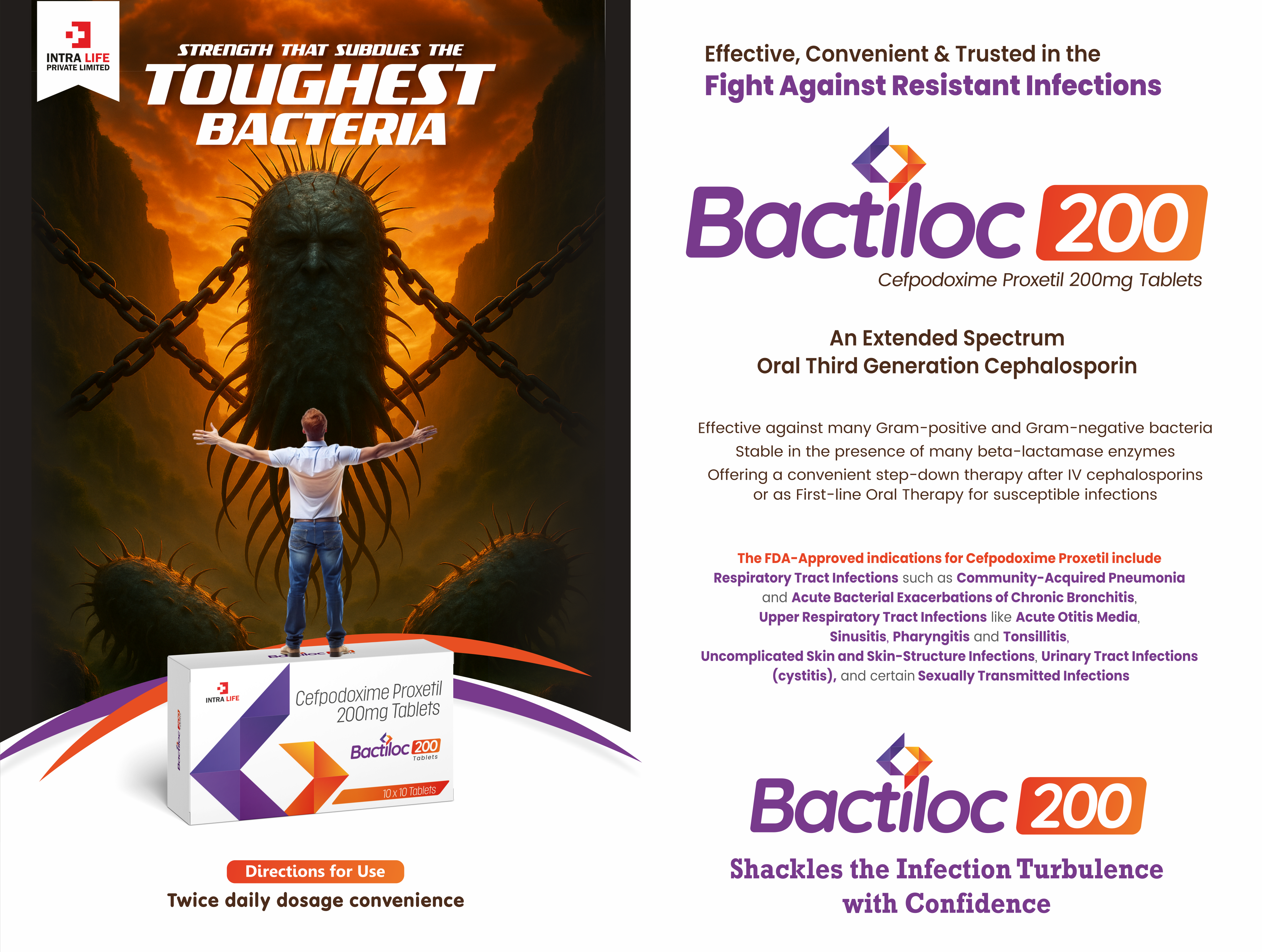 BACTILOC-200 TABS - thumbnail 2