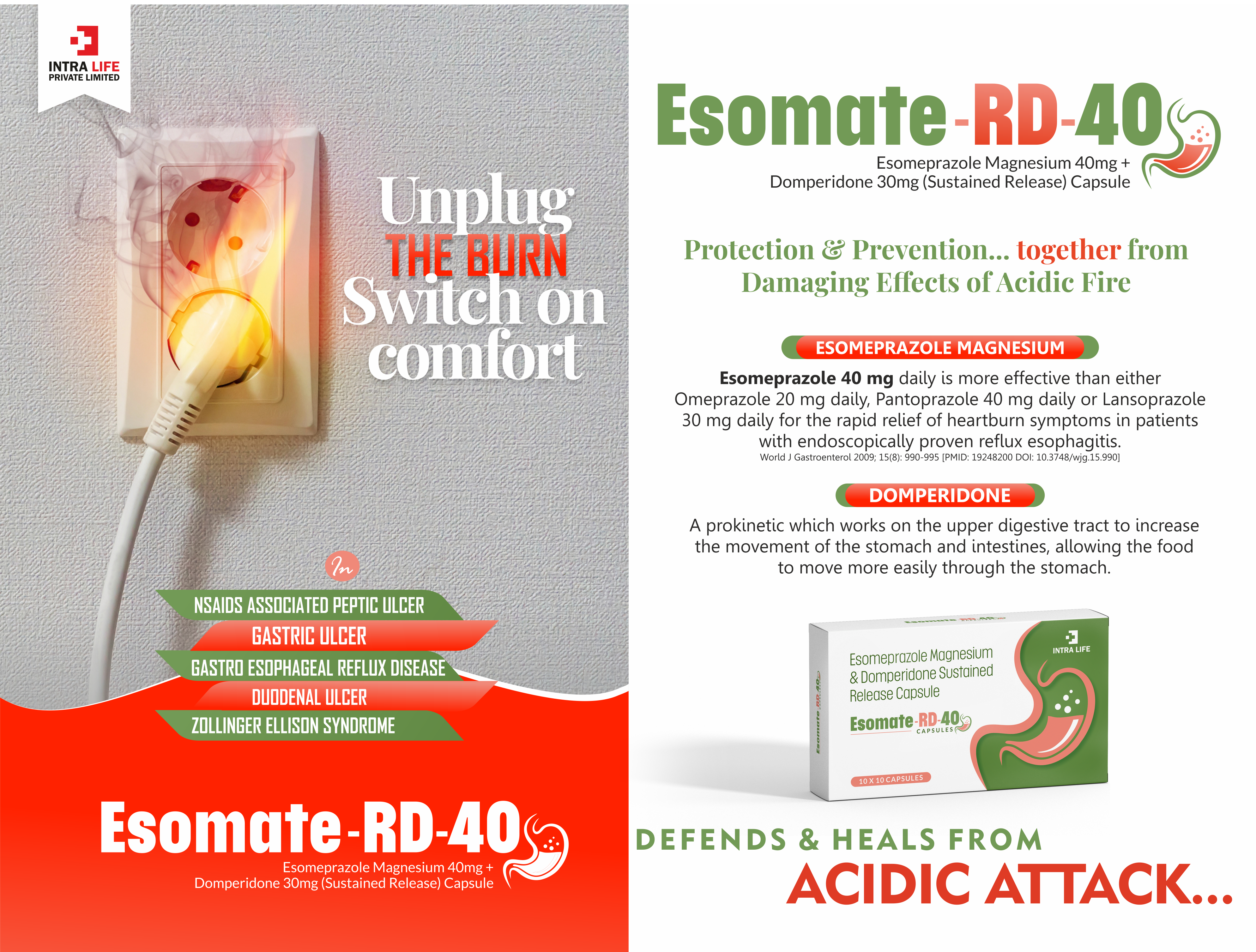 ESOMATE-RD-40 CAPS Tablet - thumbnail 2