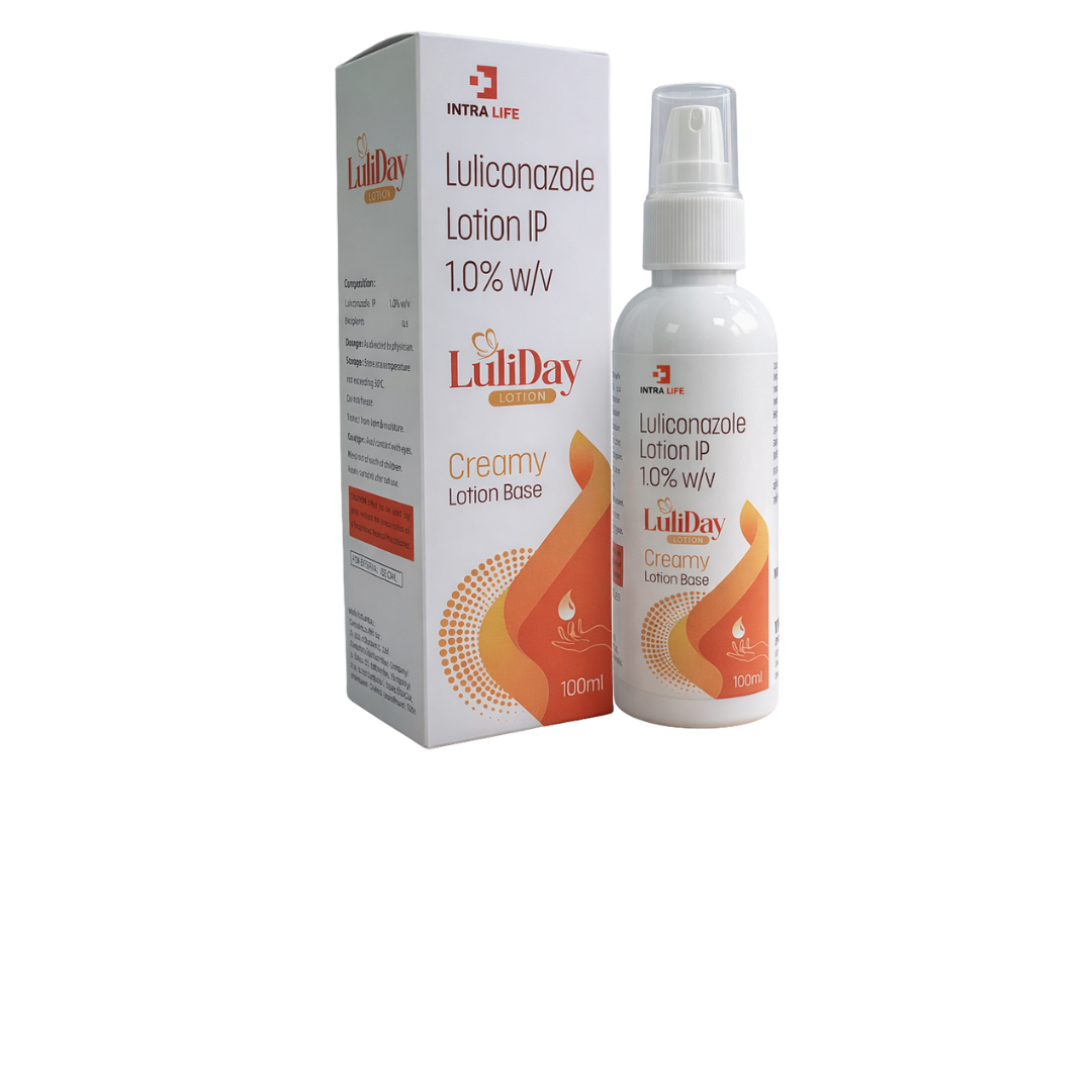 LULIDAY-CREAMY LOTION - luliconazole 1%w/v | Intralife Pharmaceuticals